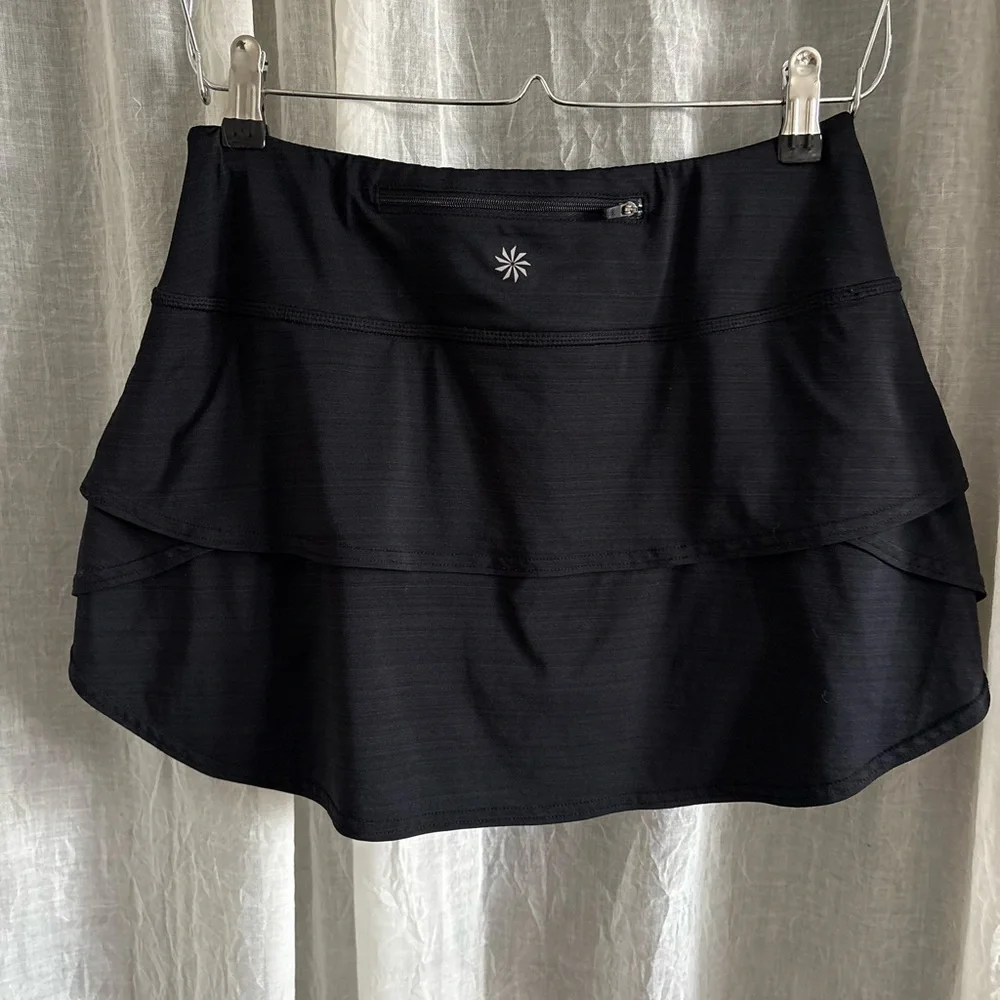Black Layered Athleta Skort size S - Picture 4 of 9